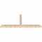 Ekena Millwork Portland Smooth Timber Gable Bracket, Douglas Fir, 108"W x 45"H x 5 1/2"D x 5 1/2"F, 10/12 Pitch GBW108X45X0606POR00SDF - alternate 3